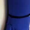 GK ICE FIGURE SKATE MICROFIBER GIRLS LARGE SLVLS ROYAL NAVY TRIM DRESS CL NWT! - Image 3