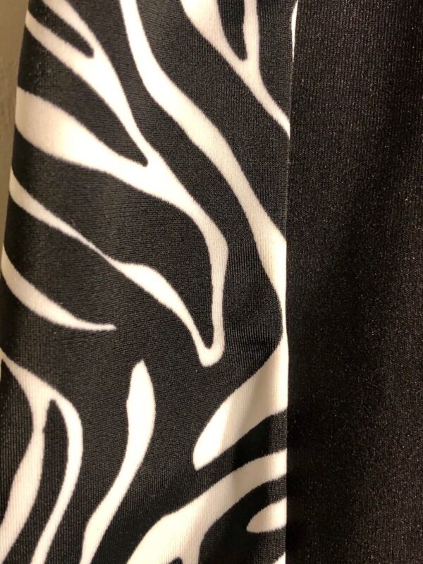 NWT! GK ELITE MICRO MINI CHEER SHORTS BLACK ZEBRA PRINT ADULT 3XL - Image 3