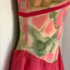 GK ICE FIGURE SKATE ADULT SMALL MATTE TRICOT WATERCOLOR FLORAL PRINT DRESS AS - Image 5