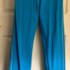 GK STREETWEAR ADULT MEDIUM BLUE 2-LAYER WAIST WHITE TRIM TIE CASUAL PANTS Sz M - Image 4
