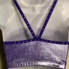 GK ELITE CHEER CROP DANCE TOP FOIL SWAROVSKI CRYSTALS ADULT S - Image 2