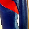 GK LgSLV ADULT X-SMALL ROYAL RED VELVET GYMNASTICS DANCE LEOTARD Sz AXS NWT! - Image 5