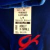 GK LgSLV ADULT X-SMALL ROYAL RED VELVET GYMNASTICS DANCE LEOTARD Sz AXS NWT! - Image 7