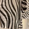 PECK & PECK WATERFALL OPEN CARDIGAN LADIES SMALL OLIVE WHITE WAVY PRINT Sz S EUC - Image 3
