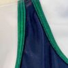 GK DANCE JAZZ CHEER LADIES SMALL NAVY GREEN MYSTIQUE CRISSCROSS STRAP TOP Sz AS - Image 2