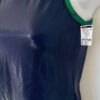 GK DANCE JAZZ CHEER LADIES SMALL NAVY GREEN MYSTIQUE CRISSCROSS STRAP TOP Sz AS - Image 4
