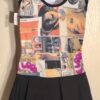 GK COMIC STRIP ICE FIGURE SKATE CHILD LARGE MATTE TRICOT TANK DRESS Sz CL NWT! - Image 3