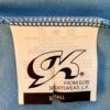 GK DANCE JAZZ ADULT SMALL LGT BLUE FOIL CRISSCROSS STRAPS POLY/SPAND TOP Sz AS - Image 8