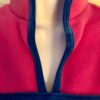 GK PINK FLEECE ADULT X-SMALLBLUE VELVET TRIM PULL-OVER SPORT SKATE GYM Sz XS - Image 2