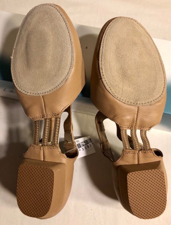 LEOâ€™S DANCEWEAR AMORE JAZZ SANDAL SIZE ADULT 6 TAN STYLE #7216 - Image 6