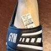 GK SPORTS SANDALS ADULT SHOE SIZE 11/12 BLACK & WHITE W/  PULL-OVER STRAP "GYM" - Image 2