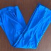 GK LADIES SMALL ROYAL BRUSHED TRICOT ATHLETIC GYMNASTICS CHEER WARM UP PANTS AS
