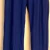 GK LADIES SMALL ROYAL BRUSHED TRICOT ATHLETIC GYMNASTICS CHEER WARM UP PANTS AS - Image 2