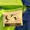 GK LADIES X-SMALL LgSLV GREEN BLUE HOLOGRAM FOIL GYMNASTICS DANCE LEOTARD SZ XS - Image 9