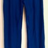 GK LADIES SMALL ROYAL BRUSHED TRICOT ATHLETIC GYMNASTICS CHEER WARM UP PANTS AS - Image 4