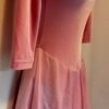 GK 3/4 SLV PINK VELVET ICE SKATE ADULT X-SMALL LOW SCOOP BACK DANCE DRESS Sz AXS - Image 3