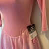 GK 3/4 SLV PINK VELVET ICE SKATE ADULT X-SMALL LOW SCOOP BACK DANCE DRESS Sz AXS - Image 5