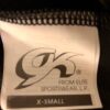 GK FAUX WRAP SKIRT CHILD X-SMALL BLACK GEORGETTE FOIL WAIST DANCE BALLET CXS NWT - Image 6