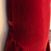 GK ELITE ICE SKATE SLVLS GIRLS SMALL RED VELVET MID BACK OPEN DRESS Sz CS NWT! - Image 2