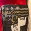 GK ELITE ICE SKATE SLVLS GIRLS SMALL RED VELVET MID BACK OPEN DRESS Sz CS NWT! - Image 6