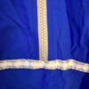 GK BLUE SUPPLEX ADULT LARGE GYMNASTIC ALL SPORT WARM UP JACKET WINDBREAKER SZ L - Image 4
