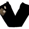 GK DANCE LADIES X-SMALL BLACK VELVET CUFFED BOTTOM PERFORMANCE DRESS PANTS SZ XS