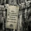 CALVIN KLEIN WOMENS SIZE SMALL BLACK GRAY WHITE 3/4 SLV KNIT SHEATH DRESS Sz S - Image 6