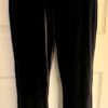 GK BLACK VELVET ADULT X-SMALL GYMNASTICS SKATE WARM-UP CASUAL LOUNGE PANTS SZ XS