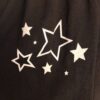 SOFFE BLACK COTTON/BLENDED ADULT XL STAR & GYMNAST GRAPHICS ATHLETIC SHORTS AXL - Image 4