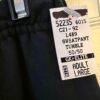 GK JERZEES NAVY SWEATPANTS ADULT LARGE WHTIE 'TUMBLE' GRAPHIC COTTON BLEND SZ L - Image 5