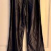 LEOâ€™S DANCEWEAR JAZZ CHILD MEDIUM BLACK SHINY WET LOOK BOOT LEG DANCE PANTS SZ M