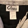 GK CHEER GRAY ATHLETIC LOUNGE PANTS SIZE LADIES LARGE COTTON WHITE STRIPES AL - Image 7