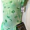 GK ICE SKATE CAP SLV GIRLS SMALL GREEN FLORAL PRINT NYLON/SPANDEX DRESS Sz CS NW - Image 5