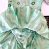 GK ICE SKATE CAP SLV GIRLS SMALL GREEN FLORAL PRINT NYLON/SPANDEX DRESS Sz CS NW - Image 8