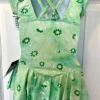 GK ICE SKATE CAP SLV GIRLS SMALL GREEN FLORAL PRINT NYLON/SPANDEX DRESS Sz CS NW - Image 10