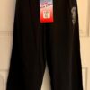 GK â€œGYMNASTICS TEAM USAâ€ ADULT LARGE BLACK COTTON CAPRI GRAY DRAWSTRING WAIST