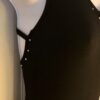 GK JAZZ DANCE LADIES SMALL BLACK ASYM SYLKTECH JA CAMISOLE LEOTARD Sz AS NWT - Image 3