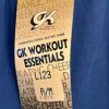 GK CHEER BLUE COTTON SHORTS SIZE ADULT MEDIUM SILVER â€œCHEER DIVAâ€ GRAPHIC BOXERS - Image 3