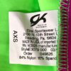 GK LUCKY LIME N/S ADULT X-SMALL FOIL SEQUINZ GYMNASTIC DANCE TANK LEOTARD AXS - Image 8