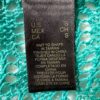 LIZ CLAIBORNE Green Women's Small Cotton Open-Knit Pullover Sweater SZ S EUC - Image 5