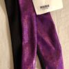 GK ICE SKATING/DANCE CHILD ONE SIZE ARM BAND BLACK MAGENTA FOIL W/ FINGER LOOP