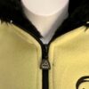 GK FLEECE VEST GIRLS SMALL "GYMNASTICS" AVALANCHE PERFORM WEAR FAUX FUR GREEN S - Image 3