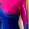 GK LONG SLEEVE LADIES SMALL BERRY OCEAN FOIL N/S DANCE LEOTARD Sz AS NWT! - Image 3