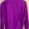 GK WARM UP JACKET ADULT  MEDIUM PURPLE CRINKLE NYLON GYMNASTIC CHEER OUTDO0RS M - Image 3