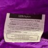 GK WARM UP JACKET ADULT  MEDIUM PURPLE CRINKLE NYLON GYMNASTIC CHEER OUTDO0RS M - Image 6