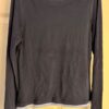 GK ELITE ADULT SMALL LgS FAUX 2-LAYER NAVY COTON HOLOGRAM HEART T-SHIRT Sz S - Image 7