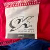 GK WARM UP JACKET ADULT SMALL SUPPLEX NAVY RED WHITE PERFORMANCE FIT GYM SZ S - Image 4