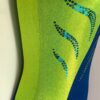 GK LIME/TURQUOISE ADULT X-SMALL MYSTIQUE SEQUINZ GYMNASTICS TANK LEOTARD AXS - Image 4