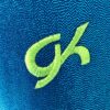 GK LIME/TURQUOISE ADULT X-SMALL MYSTIQUE SEQUINZ GYMNASTICS TANK LEOTARD AXS - Image 5