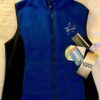 GK FLEECE VEST ADULT LARGE BY AVALANCHE BLUE BLACK GYMNASTICS LOGO Sz AL NWT! - Image 3